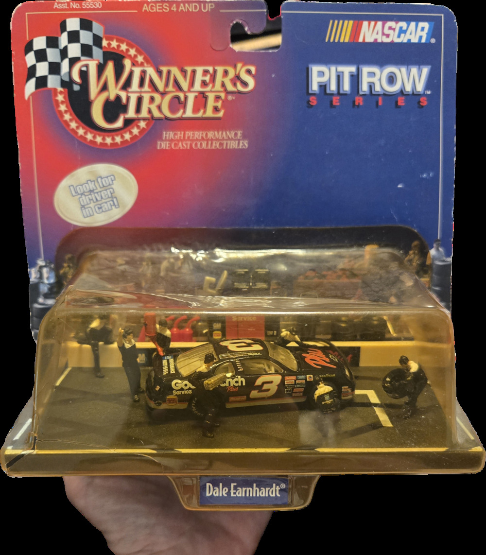 1998 Winner's Circle Pit Row Dale Earnhardt 3 Goodwrench NASCAR Diecast Crew Set